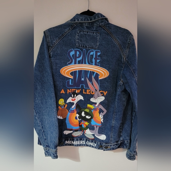 Members Only Other - Members Only Space Jam Jean Jacket Size S Sale $7